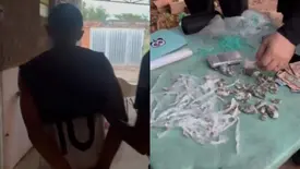 Polícias realizam operação contra tráfico de drogas e crime organizado no Piauí (Foto: Reprodução)