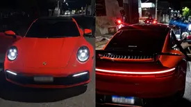 Porsche 911 é interceptada após manobras perigosas em São Raimundo Nonato (Foto: Divulgação/PMPI)