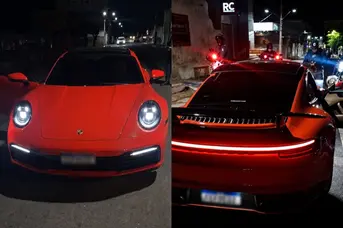 Porsche 911 é interceptada após manobras perigosas em São Raimundo Nonato
