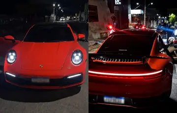 Porsche 911 é interceptada após manobras perigosas em São Raimundo Nonato
