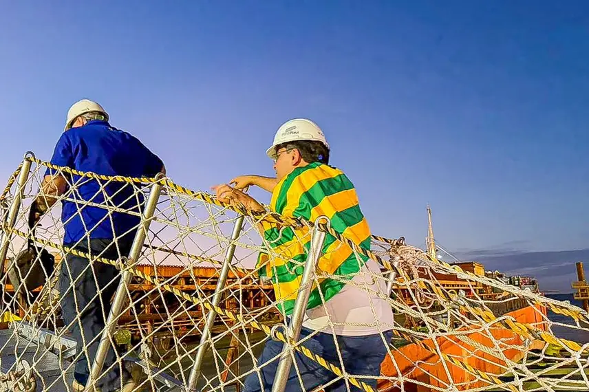 Porto Piauí faz primeira atracação de navio de carga no Terminal de Uso Privado