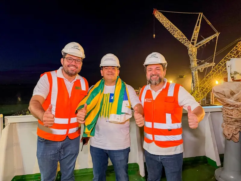 Porto Piauí faz primeira atracação de navio de carga no Terminal de Uso Privado