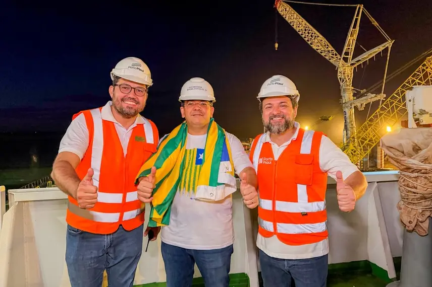 Porto Piauí faz primeira atracação de navio de carga no Terminal de Uso Privado