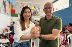 Pré-candidata a deputada federal Laura Nascimento fecha apoio a Tiago Vasconcelos