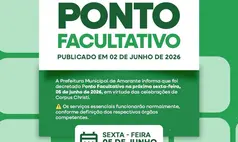 Prefeitura de Amarante decreta ponto facultativo nesta sexta-feira