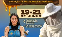 Prefeitura de Beneditinos promove curso sobre produção de mel de abelhas