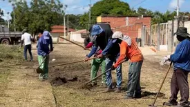 Prefeitura de José de Freitas reforça limpeza urbana com mutirões nos bairros (Foto: Assessoria)