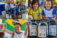 Prefeitura de Parnaíba entrega kits escolares e reforça investimentos na educação