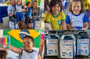 Prefeitura de Parnaíba entrega kits escolares e reforça investimentos na educação (Foto: Reprodução)