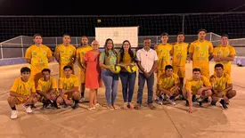 Prefeitura de São Gonçalo do Piauí abre 1ª edição da Liga dos Campeões de Vôlei (Foto: Divulgação)