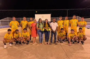 Prefeitura de São Gonçalo do Piauí abre 1ª edição da Liga dos Campeões de Vôlei (Foto: Divulgação)