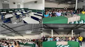 Prefeitura Municipal entrega ampliação e modernização da Escola Átila Lira (Foto: Reprodução)