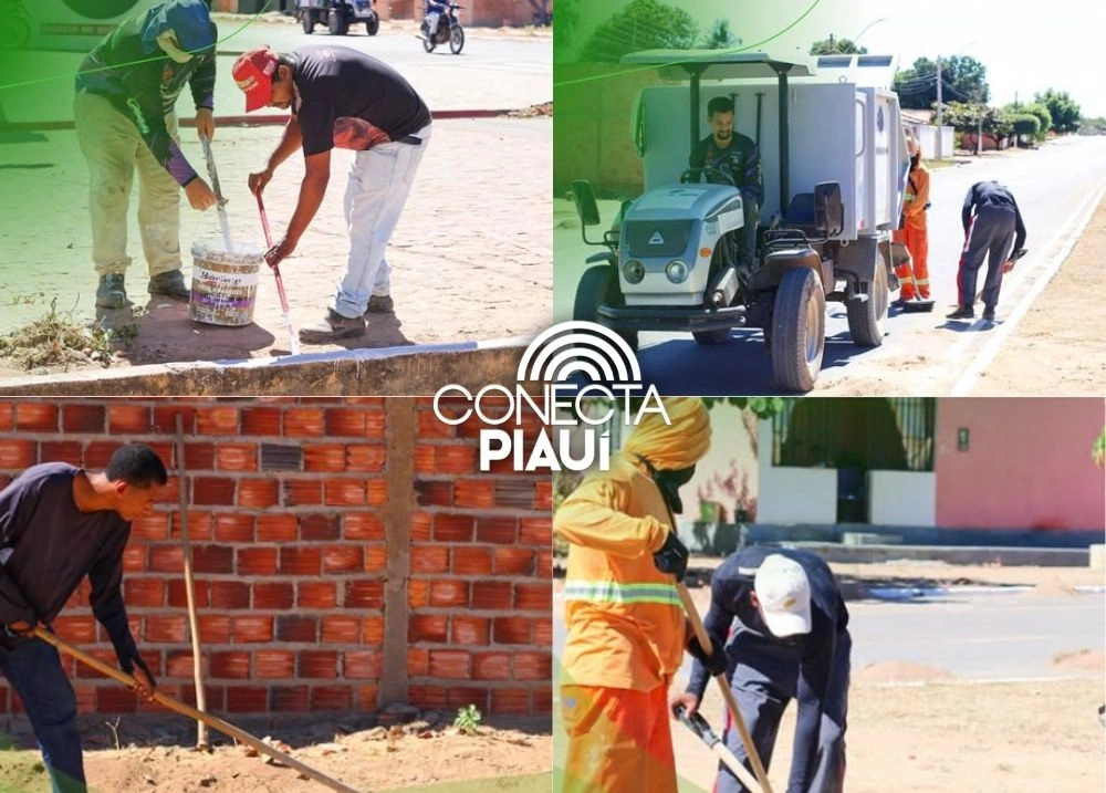 Prefeitura reforça ações de limpeza urbana em Alvorada do Gurgueia