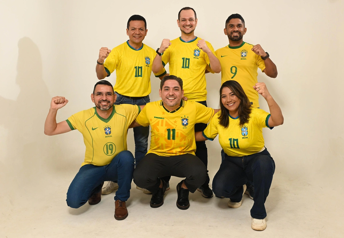 Profissionais das engenharias se reúnem para assistir Brasil x Escócia em Teresina