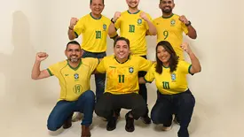 Profissionais das engenharias se reúnem para assistir Brasil x Escócia em Teresina (Foto: Assessoria)