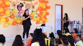 Programa Juventude em Ação incentiva disciplina por meio do ballet em Luzilândia (Foto: Reprodução)
