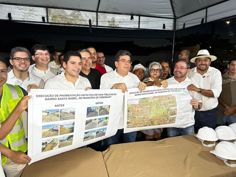 Programa Mais Asfalto já beneficia 159 ruas e avenidas em 54 bairros de Teresina