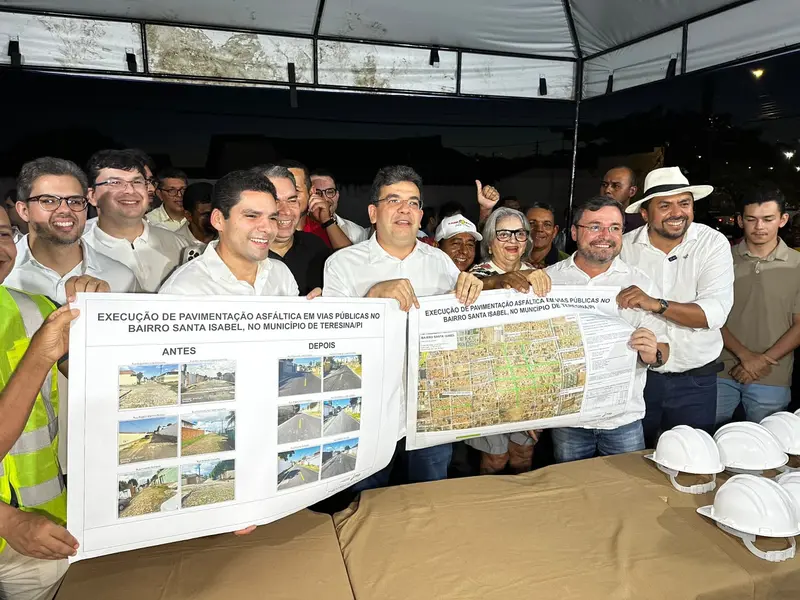 Programa Mais Asfalto já beneficia 159 ruas e avenidas em 54 bairros de Teresina