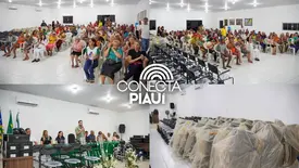 Programa Passo à Frente entrega materiais ortopédicos a moradores de Aroazes (Foto: Reprodução)