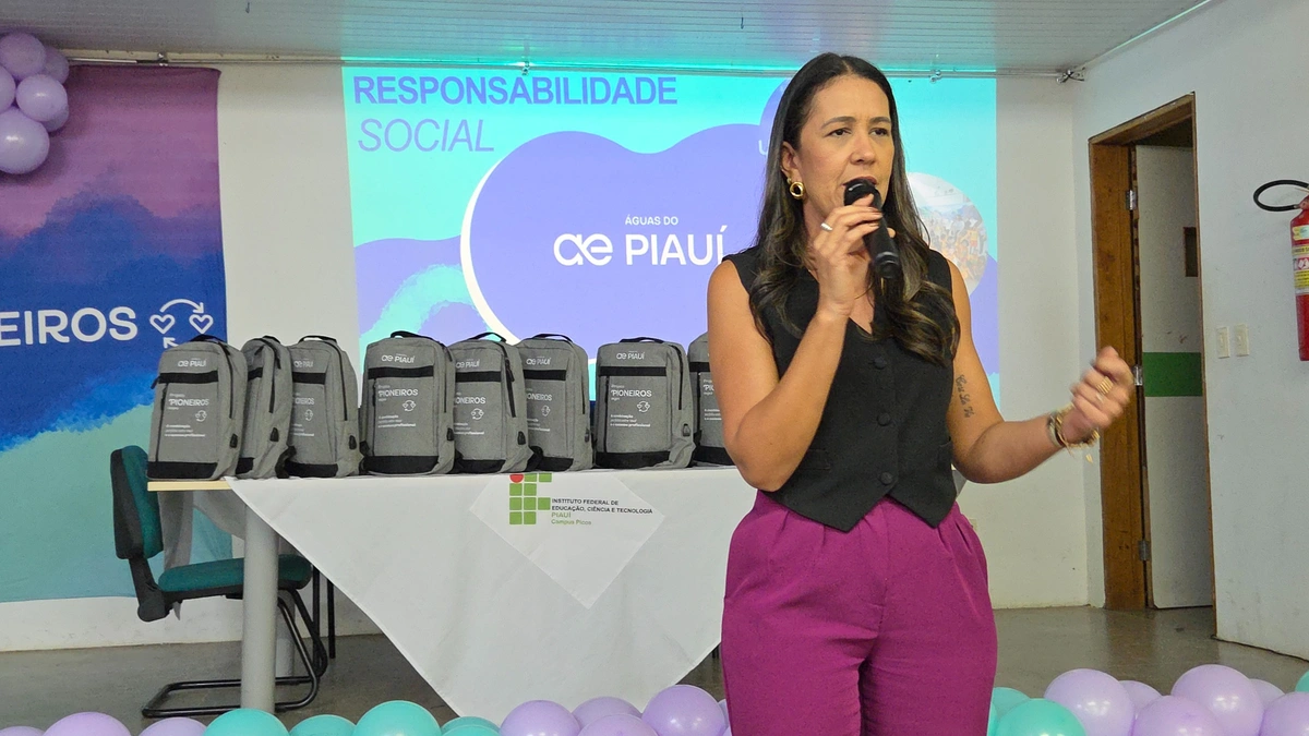 Projeto Pioneiros é lançado em Picos e incentiva estudantes a desenvolver soluções para os desafios do saneamento