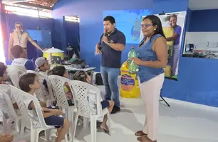 Projeto que conscientiza sobre descarte correto do óleo de cozinha é lançado na Pedra do Sal (Foto: Reprodução)