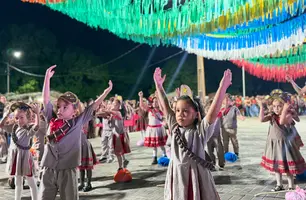 Quadrilha "Nossas Raízes" emociona público e celebra a cultura em Pau D'Arco (Foto: Assessoria)