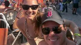 Querido casal Marco Andre Araujo e Ludmila Brasileiro estiveram no Rio de Janeiro (Foto: Instagram)