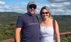 Casal Thiago Monteiro e Sayd Saba curtem as belezas da cidade de Pedro II