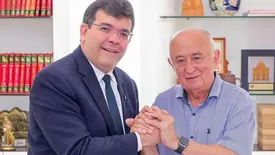 Rafael Fonteles e Júlio César (Foto: Divulgação/Ascom)