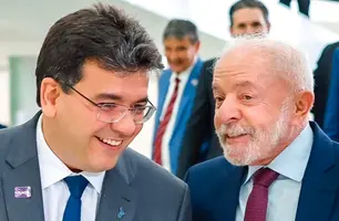 Rafael Fonteles e Lula (Foto: Redes Sociais/@Rafael.fonteles)