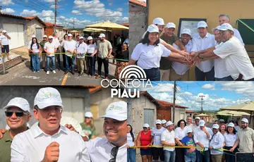Rafael Fonteles entrega asfaltamento de ruas escolhido pelo OPA no Angelim