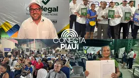 Rafael Fonteles entrega mais de 640 registros de imóveis a famílias da zona sul de Teresina (Foto: Conecta Piauí)