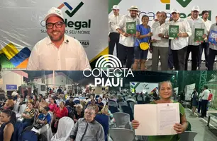 Rafael Fonteles entrega mais de 640 registros de imóveis a famílias da zona sul de Teresina (Foto: Conecta Piauí)