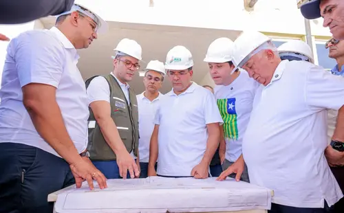 Rafael Fonteles visita obras e anuncia Centro Cultural em São Miguel do Tapuio