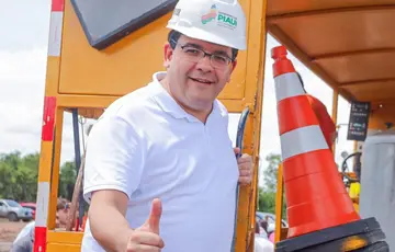 Rafael Fonteles visita obras e inaugura asfalto em municípios da região de São João do Piauí nesta segunda (22)