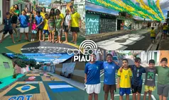 Ruas ganham cores e renovam esperança pelo hexa em Teresina
