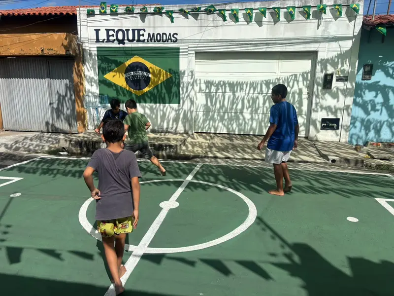 Ruas ganham cores e renovam esperança pelo hexa em Teresina