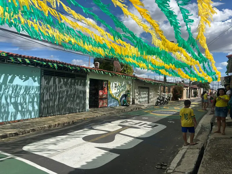 Ruas ganham cores e renovam esperança pelo hexa em Teresina