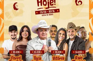 Santo Antônio de Campo Maior anima a sexta-feira com grandes atrações (Foto: Reprodução)