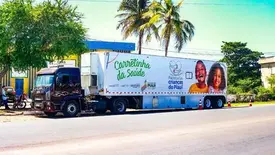 São Gonçalo do Piauí receberá 120 atendimentos com a Carretinha da Saúde (Foto: Carretinha da Saúde | Gov/PI)