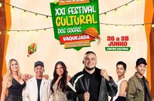 São João do Arraial divulga atrações do XXI Festival Cultural dos Cocais (Foto: Reprodução)