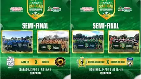 São João do Arraial entra na reta decisiva da Taça São João de Futebol (Foto: Reprodução)