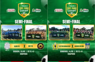 São João do Arraial entra na reta decisiva da Taça São João de Futebol (Foto: Reprodução)