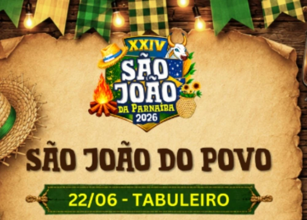 São João do Povo leva tradição e cultura ao bairro Tabuleiro em Parnaíba