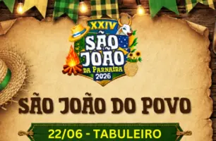 São João do Povo leva tradição e cultura ao bairro Tabuleiro em Parnaíba (Foto: Reprodução)