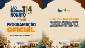 São Raimundo Nonato celebra 114 anos com programação especial e entregas (Foto: Reprodução)