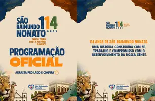 São Raimundo Nonato celebra 114 anos com programação especial e entregas (Foto: Reprodução)