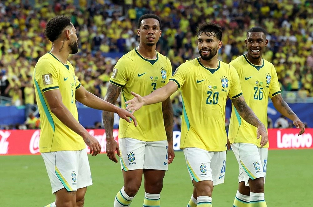 Seleção Brasileira em campo pela Copa do Mundo FIFA 2026