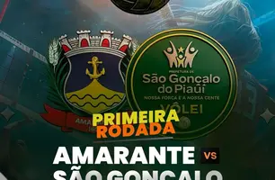 Seleção de vôlei de Amarante estreia na Liga dos Campeões neste sábado (Foto: Reprodução)