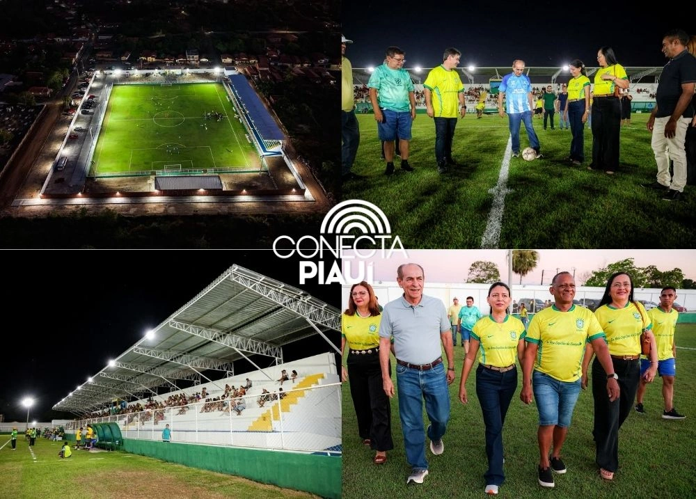 Senador Marcelo Castro inaugura ampliação da Arena Resendão em Capitão de Campos